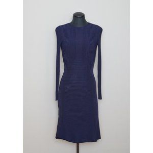 H&M size XS Navy Ribbed Dress